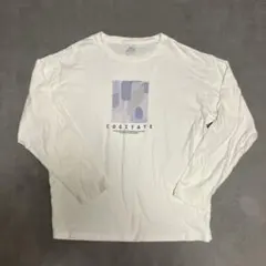 coen C.O.G.I.T.A.T.E. 長袖カットソー Lサイズ ホワイト