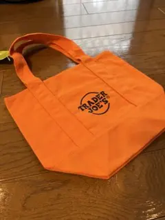 ◆未使用◆Trader Joe's◆ミニトート オレンジ ハロウィン限定 完売