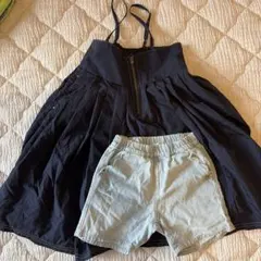 branshes キャミワンピース　デニムズボン