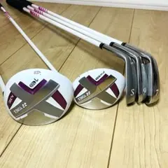YONEX NANOV Jr J120 ジュニアゴルフ5本　ピンクのサムネイル