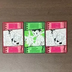 HUNTER×HUNTER 念能力カード　3枚セット