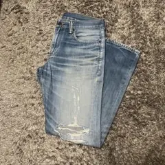 Levi's 511 ライトブルーダメージデニム