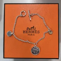 2025年2月購入 HERMES ブレスレット エルメス エクスリブリス PM