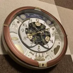 SEIKO RE601B からくり時計 30周年記念モデル ブラウン 39cm - メルカリ