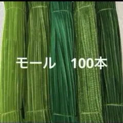 緑系　モール　手芸