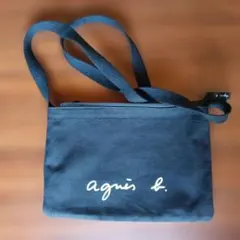agnis b. 黒 ショルダーバッグ