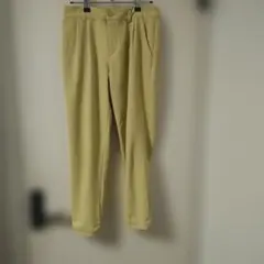 インデックス　イエローカジュアルパンツ ウエストゴム　S
