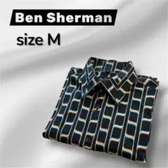 良品✨ Ben Sherman ベン シャーマン M 半袖 総柄 カラーシャツのサムネイル