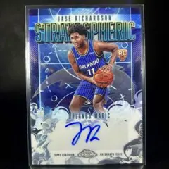 Jase Richardson Topps Chrome ルーキーオート サイン