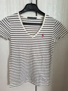 Ralph Lauren ストライプ Vネック Tシャツのサムネイル
