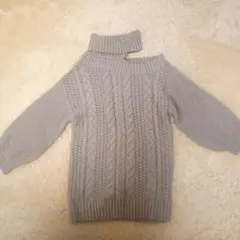 値下げ！ニットワンピース