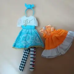 リカちゃん　服 アリスの靴下とカチューシャ