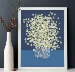 「爽やかな香り漂うね」ミッドセンチュリーA3サイズ ファブリックポスター CL