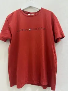 古着 TOMMY HILFIGER レッド Tシャツ