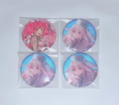 マクロスΔ オシャレマクロスΔ 白銀のワルキューレ 缶バッジ マキナ