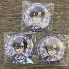 最終値下げ　カラフルピーチ　缶バッジ　ウィンターフェア　もふくん