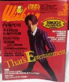 Wink up 1995年3月号 表紙:内海光司