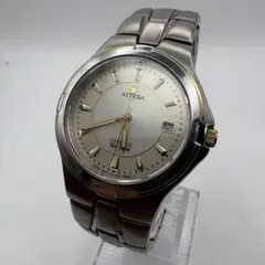 稼働 CITIZEN アテッサ E110-K16580 チタン ソーラー 腕時計