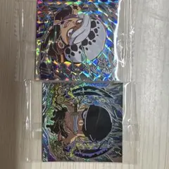 アニメキャラクター ホログラムシール 2枚セット