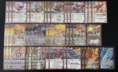 バトスピ　デッキ5個　差し替えカード＋スリーブ付　セット　まとめ売り