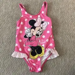 ディズニー ミニーマウス 水着 4T