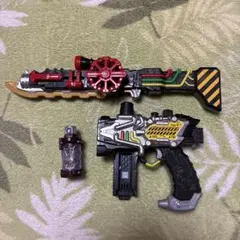 仮面ライダービルドセット　フィギュア付き　最後のページのスチームブレード付き中古 仮面ライダービルドセット フィギュア付き 最後のページの