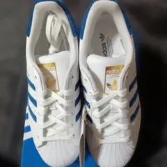 adidas スーパースター　24センチ　新品 adidasアディダス スーパースターPROMODELハイカット 白 24