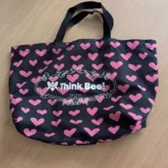 Think Beel ハート柄 トートバッグのサムネイル