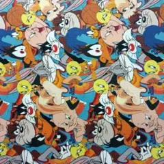 綿オックス地プリント