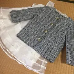 女の子♡キッズ✨七五三.入園式、結婚式♡２点セット♡90.100