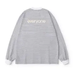 突然終了もございます。everyone back logo og border - メルカリ