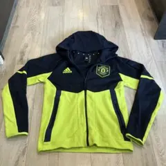 adidas マンチェスターユナイテッド　パーカー s