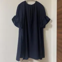 ZARA ネイビー オールインワン