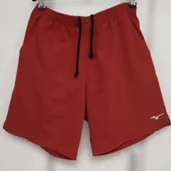 MIZUNO ミズノ ハーフパンツ レッド Mサイズ　ユニセックスMのサムネイル