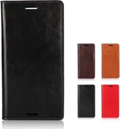 【訳あり】 Androidケース　スマホケース　黒　手帳型　カード収納