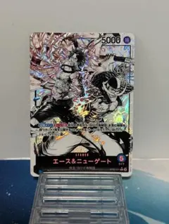 エース＆ニューゲート リーダーパラレル ワンピース L 墨絵 スタート