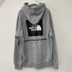 美品　THE NORTH FACE グレー フード付きパーカー　M