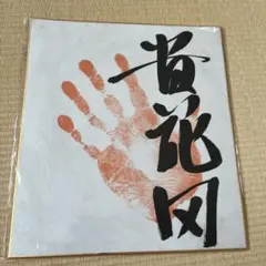 大相撲第58代横綱 千代の富士 手形色紙 サイン色紙 貢印入 - メルカリ
