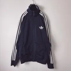 adidas ファイヤーバードTT ジャージ　ネイビー　トラックジャケット　古着のサムネイル