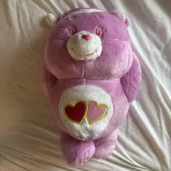 新品未使用タグ付き　ケアベア すやすやBIGぬいぐるみ ピンク