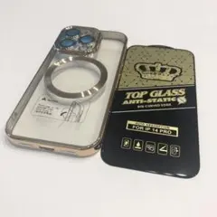 iPhone 14 Pro 用 ケース ＋ガラスフィルム1枚