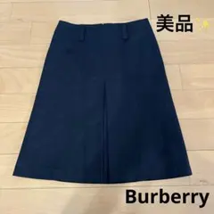 BURBERRY ネイビー タイトスカート 36
