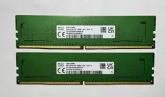 DDR5-4800メモリモジュール 8GBx2枚セット16GB