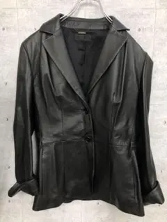 iCB インディースリーズ 海外ガール 古着 リアルレザーテーラードジャケット
