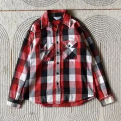 70s 80s USA製 FIVE BROTHER バッファローチェックのサムネイル