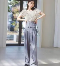 【本日削除】SNIDEL コルセットデザインパンツ