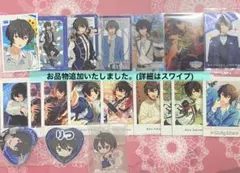 あんスタ 朔間凛月 ぱしゃっつ ハート缶バッジ ミニアクリルスタンド