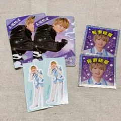 長瀬結星 忍コレ ステッカー 少年忍者 忍コレ 長瀬結星セット - メルカリ