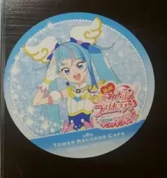 タワレコカフェ限定　ひろがるスカイプリキュア　キュアスカイ　コースター