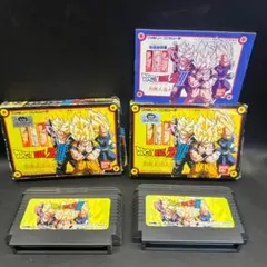 ♡Ga左1096 バンダイ ファミコン ドラゴンボールZIII 2点まとめ
